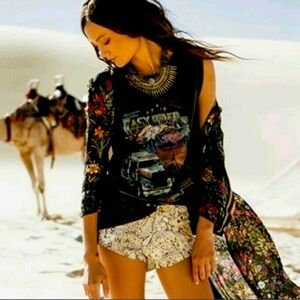 NWT Spell and the Gypsy collective boho python shorts. Size medium.